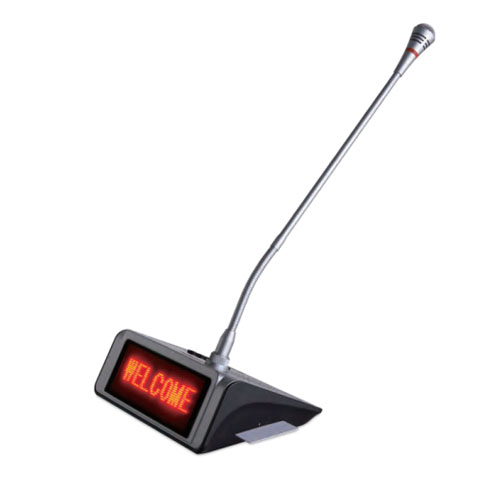 主席單元KBB-3581/00電子桌牌、IC卡、表決、觸屏